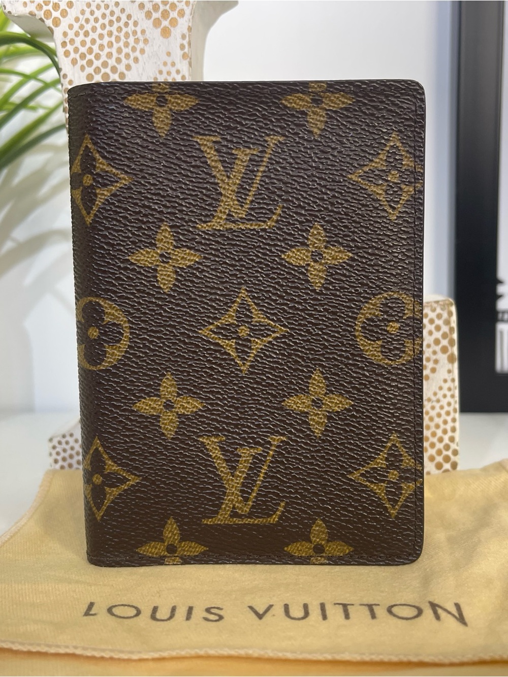 Louis Vuitton Monogram Passport Card Case